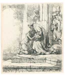 放蕩息子の復活 作： Rembrandt van Rijn